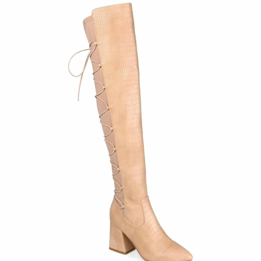 * Journee Collection Boots Valorie Extra Wide Calf Extra-Wide Calf