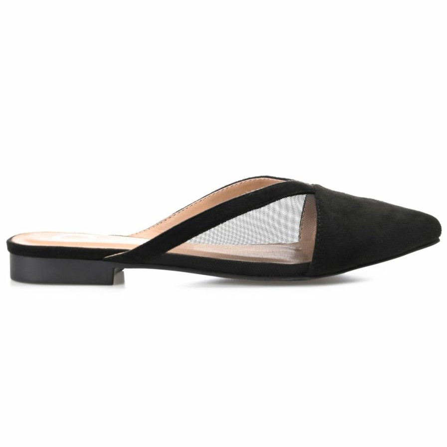 * Journee Collection Flats Reeo Mules