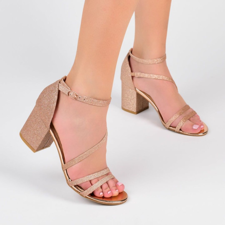 * Journee Collection Heels Bella Party Wear