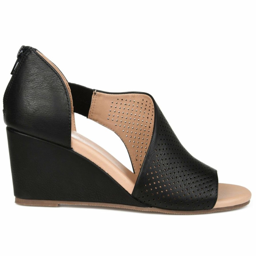 * Journee Collection Aretha Wide Width Heels Wedge