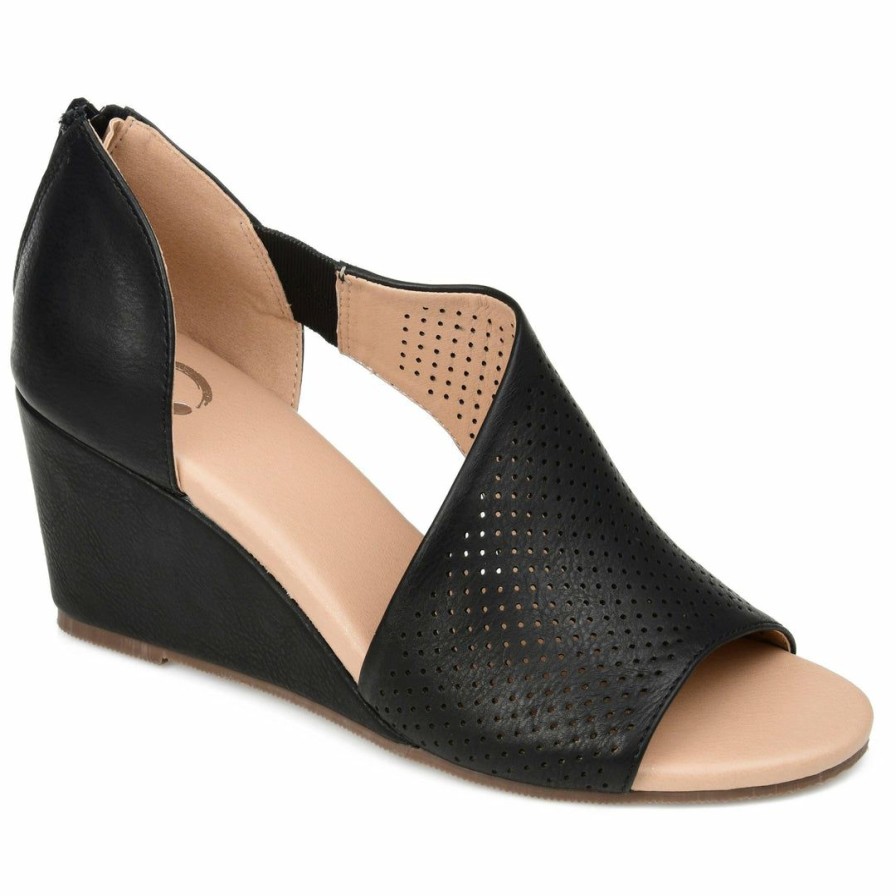 * Journee Collection Aretha Wide Width Heels Wedge