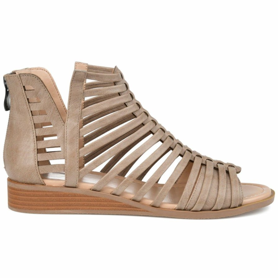 * Journee Collection Delilah Sandals Wedge Sandals