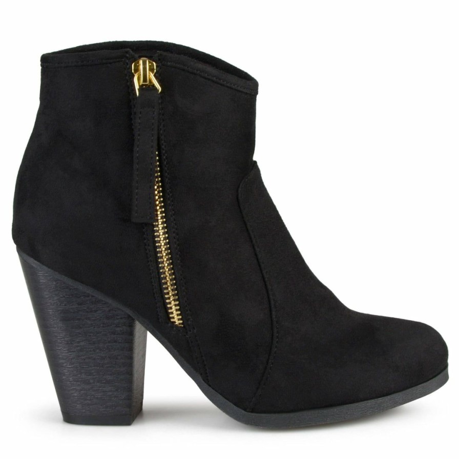 * Journee Collection Booties Link Wide Width Wide-Width