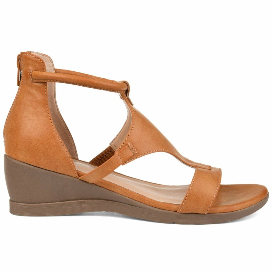 * Journee Collection Sandals Trayle Wide Width Wedge Sandals