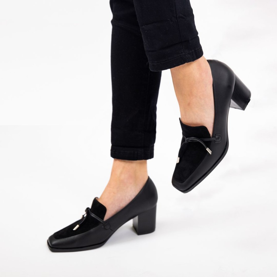 * Journee Collection Heels Crawford Loafers