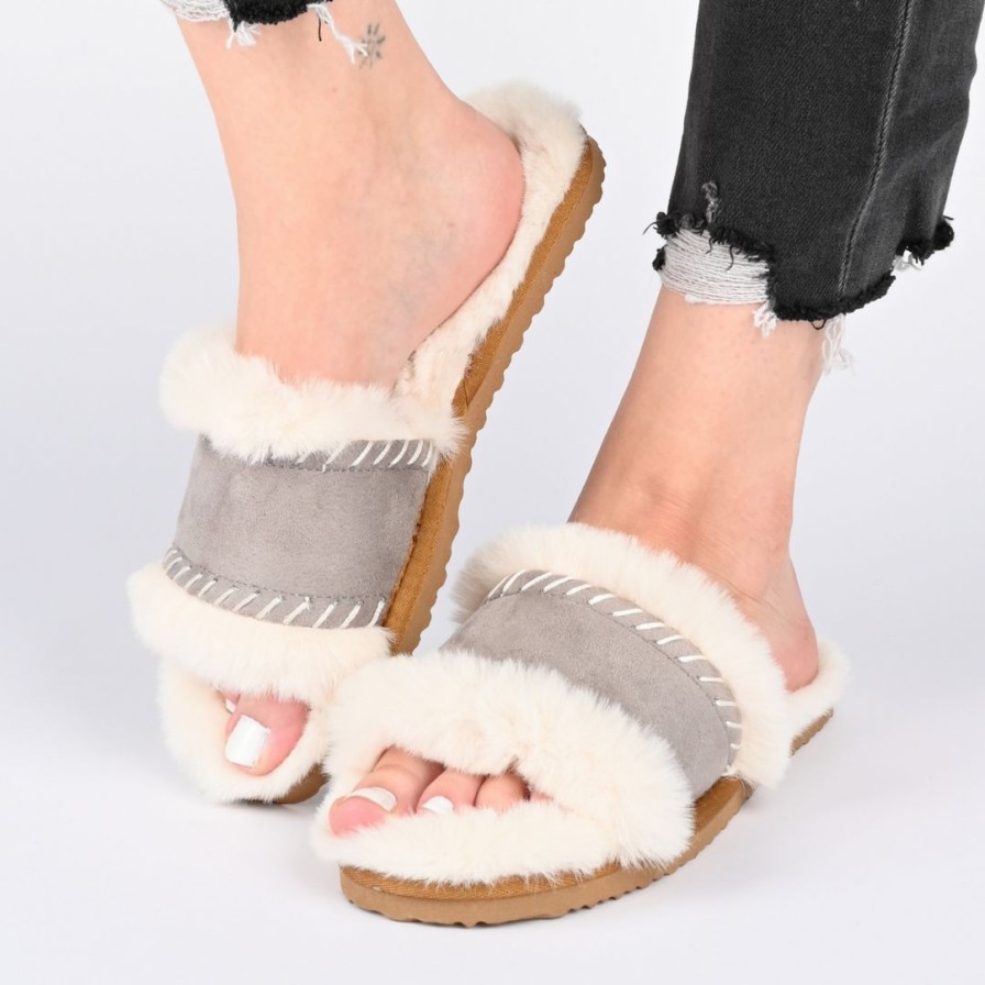 * Journee Collection Slippers Mardie Slippers