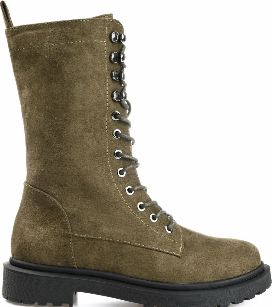 * Journee Collection Cadee Booties Combat