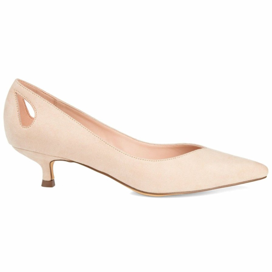 * Journee Collection Heels Goldie Kitten