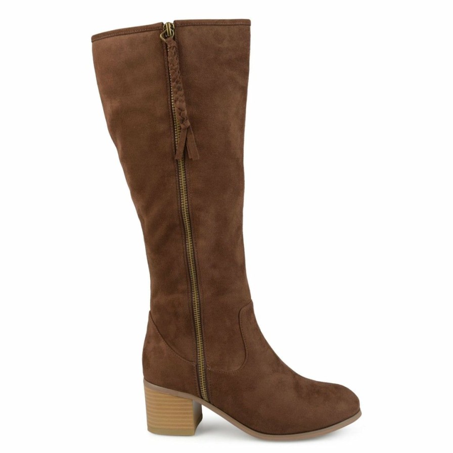 * Journee Collection Boots Sanora Wide Calf Wide-Calf