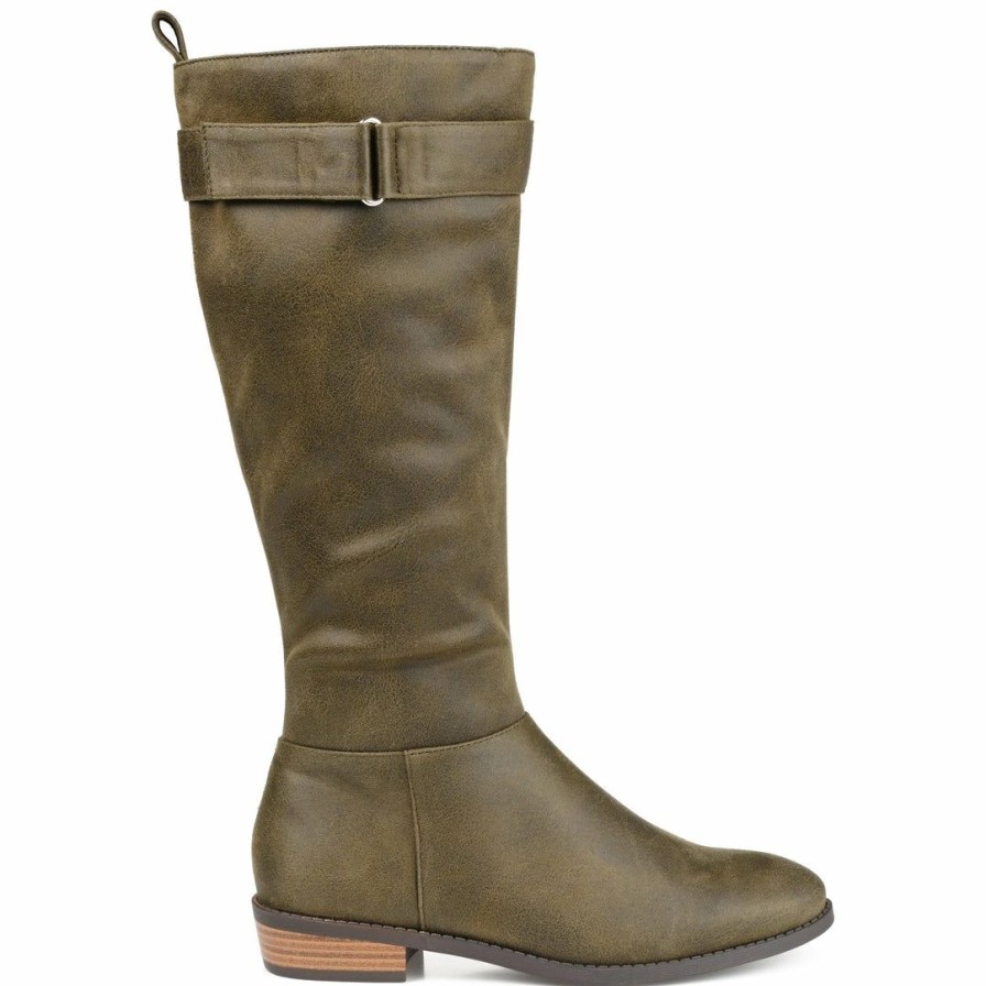 * Journee Collection Boots Lelanni Extra Wide Calf Extra-Wide Calf