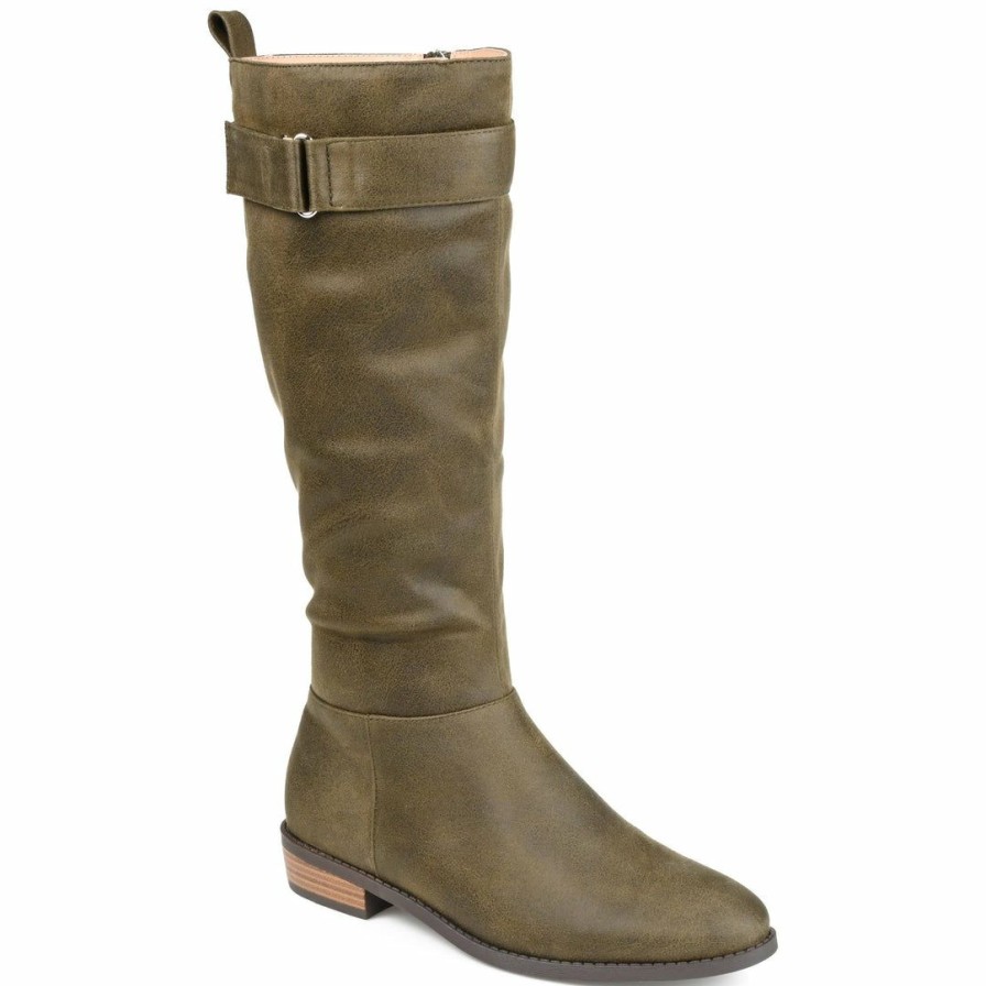 * Journee Collection Boots Lelanni Extra Wide Calf Extra-Wide Calf