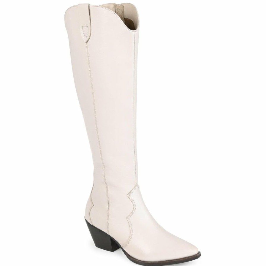 * Journee Signature Boots Pryse Extra Wide Calf Extra-Wide Calf