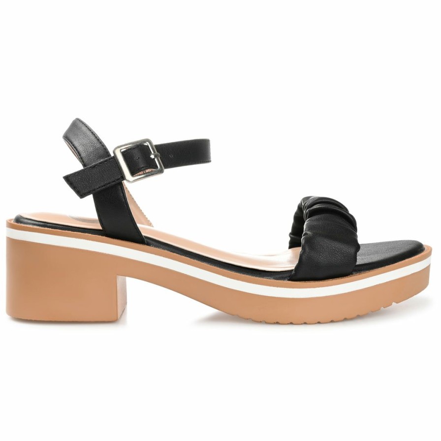 * Journee Collection Dexxla Heeled Sandals