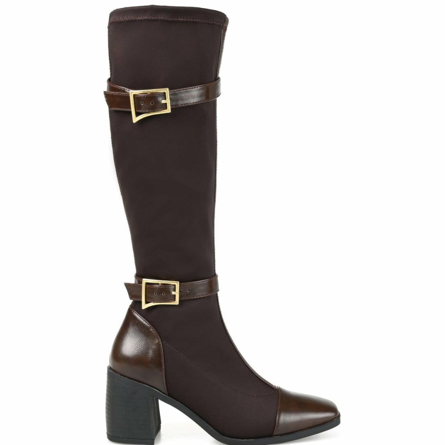 * Journee Collection Boots Gaibree Extra Wide Calf Extra-Wide Calf