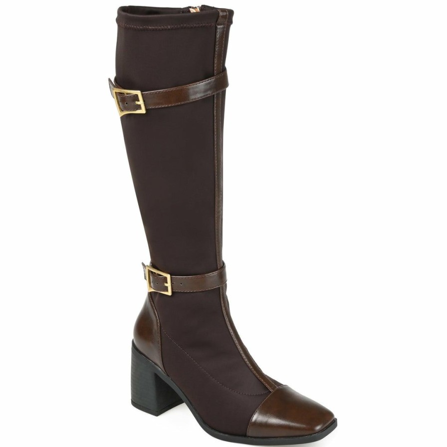 * Journee Collection Boots Gaibree Extra Wide Calf Extra-Wide Calf