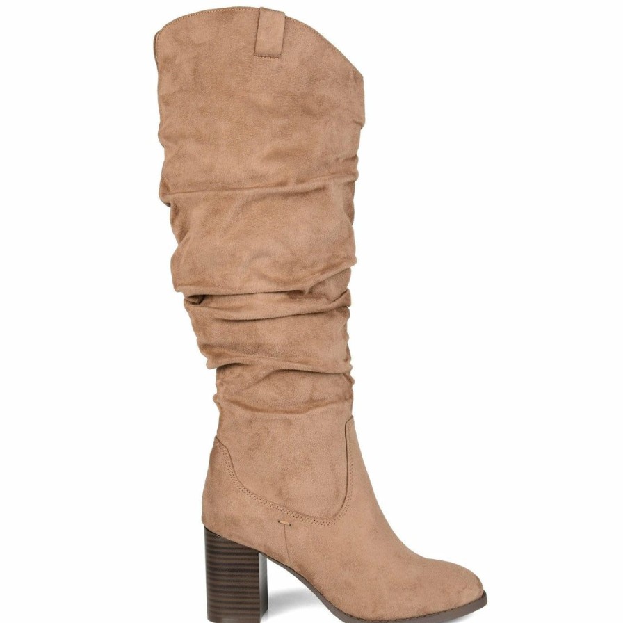 * Journee Collection Boots Aneil Extra Wide Calf Extra-Wide Calf