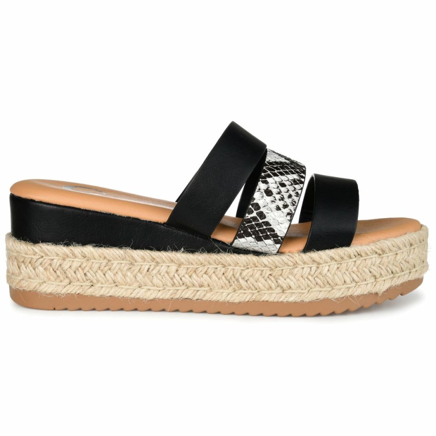 * Journee Collection Sandals Whitty Slides